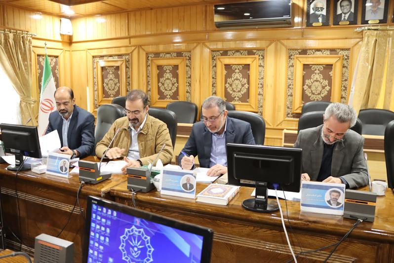 برگزاری مصاحبه انتخاب رئیس گروه امور شاهد و ایثارگر دانشگاه رازی