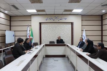 نشست معاونت پژوهش و فناوری دانشگاه رازی با شورای پژوهش شهرداری کرمانشاه