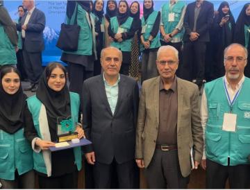 کانون همیاران سلامت روان دانشگاه رازی برگزیده کشوری و صاحب نشان طلایی شد
