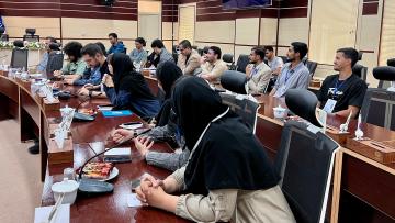 حضور فعال دانشجویان دانشگاه رازی در جشنواره قرآنی شهید آوینی و اتحادیه‌های علمی-دانشجویی آمار و الهیات