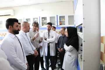 برگزاری مدرسه تابستانه «از صحنه جرم تا آزمایشگاه» با حضور دانشجویان دانشگاه مستقبل عراق در دانشگاه رازی
